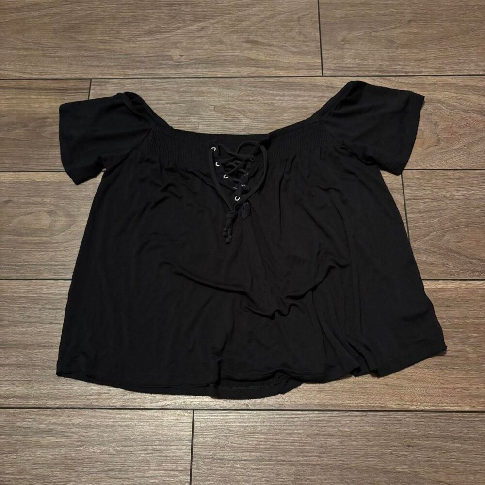 American-eagle Women's Black Blouse